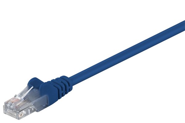 MicroConnect Cat5e U/UTP -verkkokaapeli, 5 m, Sininen