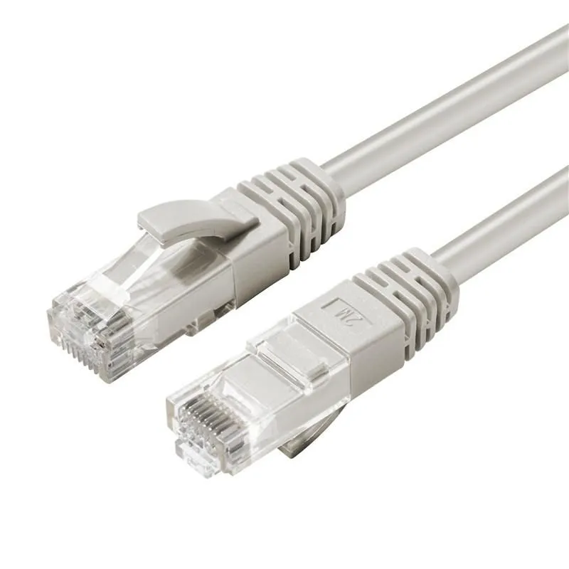 MicroConnect Cat6 U/UTP -verkkokaapeli, 70 m, LSZH, Harmaa