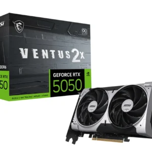 MSI GeForce RTX 5050 Ventus 2X OC 8 Gt -näytönohjain