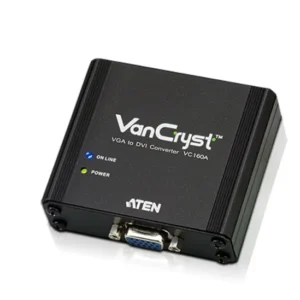 ATEN VGA to DVI Converter -adapteri, Musta