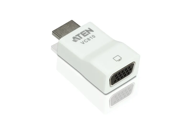 ATEN HDMI to VGA Adapter -adapteri, Valkoinen
