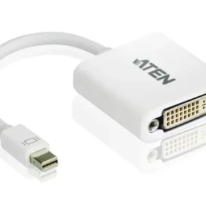 Aten  mini DisplayPort – DVI-I -adapteri, Valkoinen
