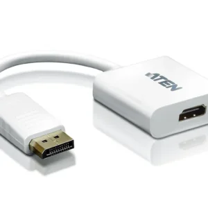 Aten  DisplayPort – HDMI -adapteri, Valkoinen