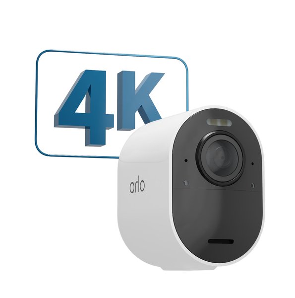 Arlo Ultra 2 Spotlight Camera - Add-on - verkkovalvontakamera - ulkokäyttö, sisätilat - säänkestävä - väri (Päivä&Yö) - 8 MP - audio - langaton - Wi-F