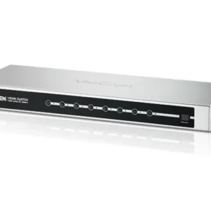 ATEN, HDMI switch, 8 in 1 ut, fjärr, HDCP, silver