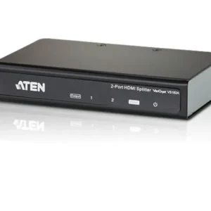 ATEN 2-Port 4K HDMI Splitter -adapteri, 15m, Musta