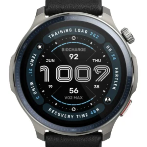 Amazfit Balance 2 -urheilukello, Musta