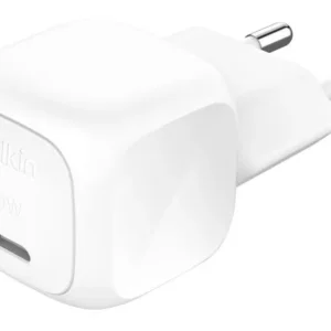 BELKIN 20W USB PD Wall Charger w/PPS, White