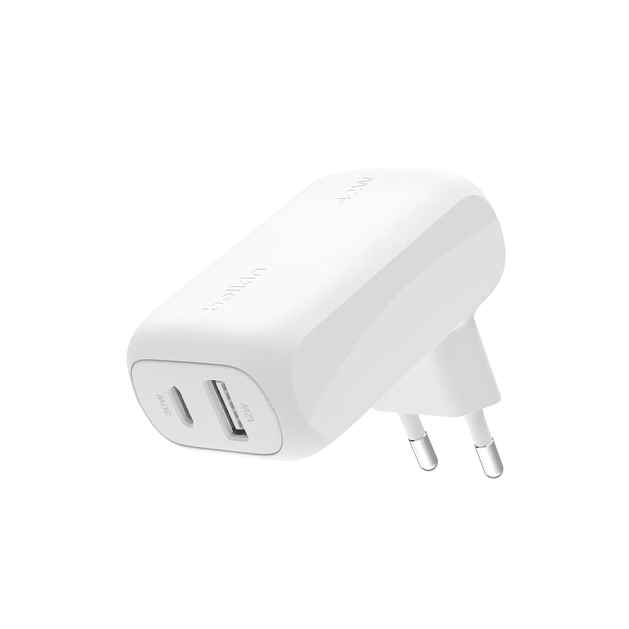 BELKIN Boost Charge 42w - 30w USB-C PD PPS + 12w USB-A Dual Wall Charger White -laturi, Valkoinen