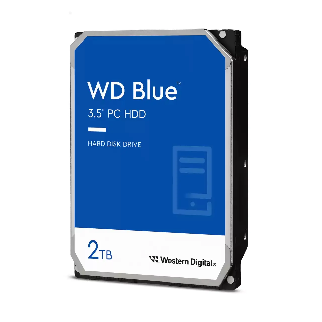 WD Blue 2TB SATA 6Gb/s HDD internal 3.5inch serial ATA 256MB cache 5400RPM RoHS compliant Bulk