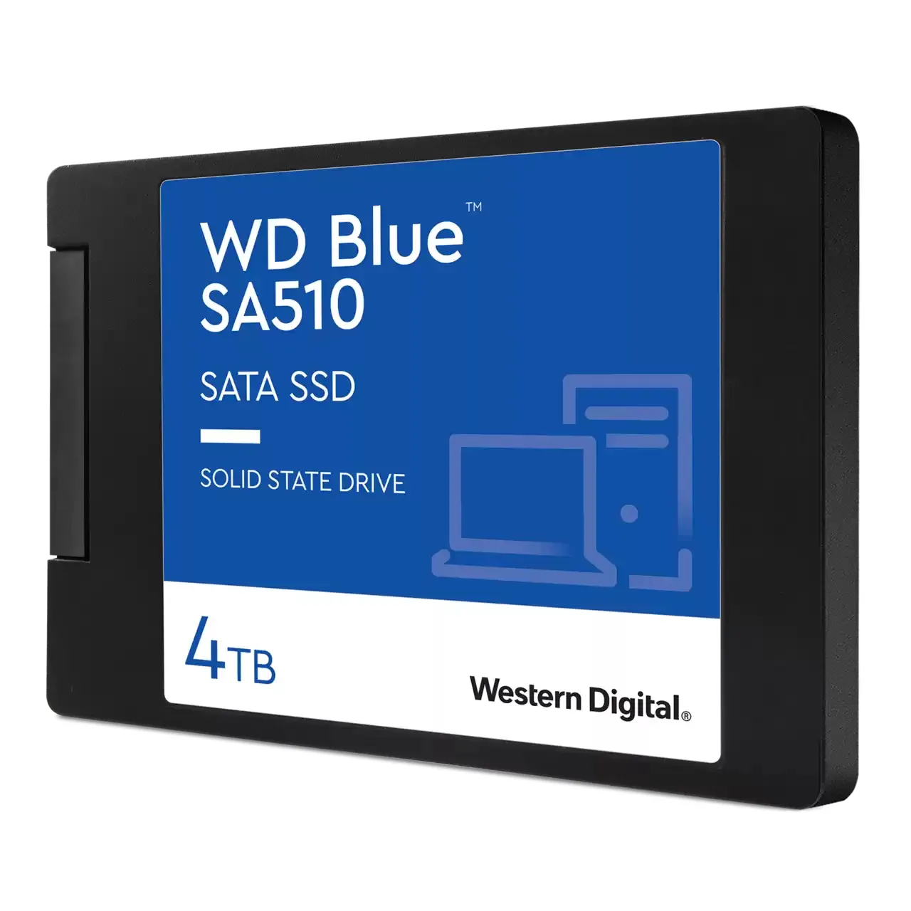 WD Blue SA510 4 TB, SATA, 2.5" -SSD-levy