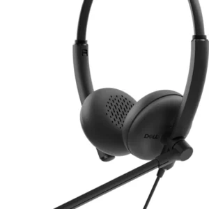 Dell WH125 -kuulokkeet mikrofonilla, Musta