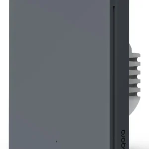 Aqara Smart Wall Switch H1 - Grey No neutral, single rocker, Zigbee