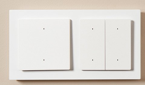 Aqara Light Switch H2 (2 Nappia, 1 kanava) -älykytkin