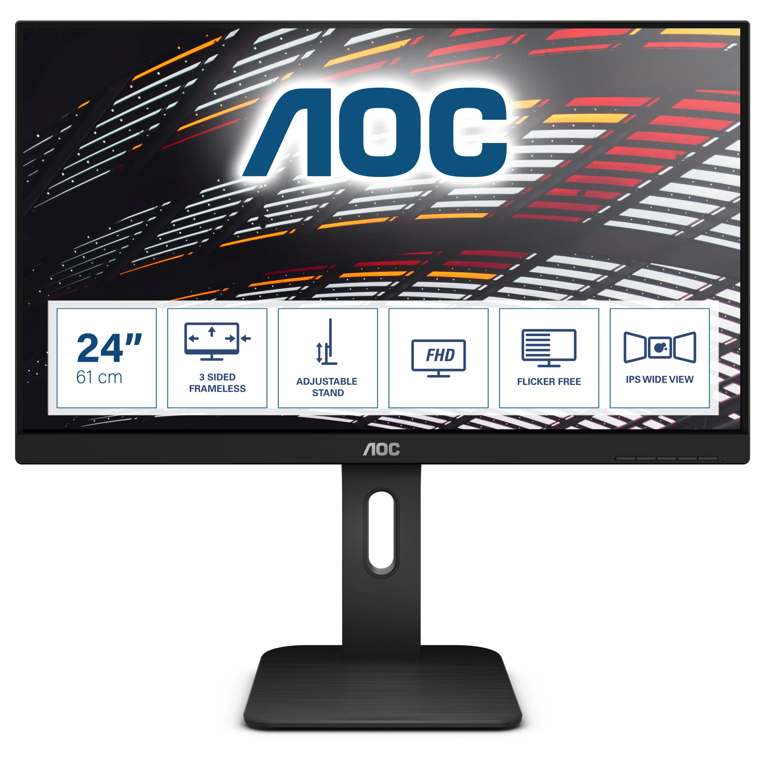 AOC X24P1 24" WUXGA, IPS -näyttö