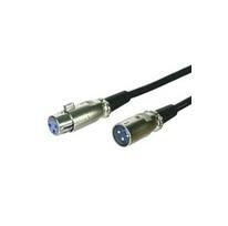 XLR M-F 12m 3-pol