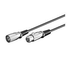 XLR M-F 20m 3-pol