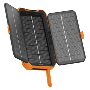 Xtorm Aurinkovaravirtalähde 5.1W 10.000mAh IP65 PD 20W -varavirtalähde, Musta/Oranssi