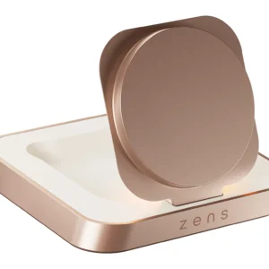 ZENS Wireless Charger Nightstand Qi 15W Copper