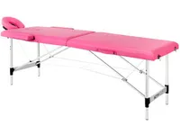 Activeshop kokoontaitettava hierontapöytä alumiinia Activ Fizjo Comfort, vaaleanpunainen