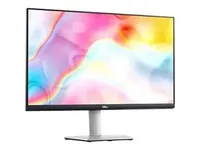 Dell S2722QC - LED-näyttö - 27 - 3840 x 2160 4K @ 60 Hz - IPS - 350 cd/m² - 1000:1 - 4 ms - 2xHDMI, USB-C - kaiuttimet - platinahopea - 3 vuoden Advanced Exchange Basic -takuulla varustettuna