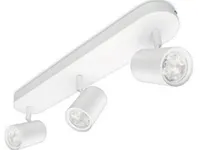 WiZ IMAGEO 3 x kohdevalaisin, Älykattovalo, Wi-Fi/Bluetooth, Valkoinen, LED, Ei vaihdettavissa oleva hehkulamppu, 2700 K
