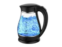 Adler AD 1274 B, 1,7 L, 2200 W, Musta, Läpinäkyvä, Lasi, Veden tason ilmaisin