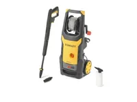 Stanley SXPW16E, Pysty, Musta, Keltainen, Alumiini, 420 l/h, 125 bar, 50 °C