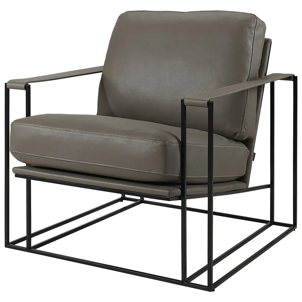 Artwood, BELLAGIO skinnfåtölj Soft Taupe