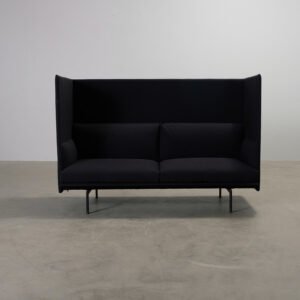 Muuto Outline Highback 2-sits soffa navy
