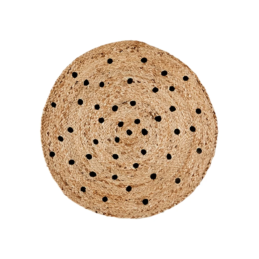 Affari of Sweden, JUNI matta jute Ø60 cm