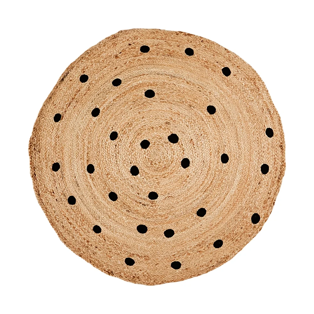 Affari of Sweden, JUNI matta jute Ø100 cm