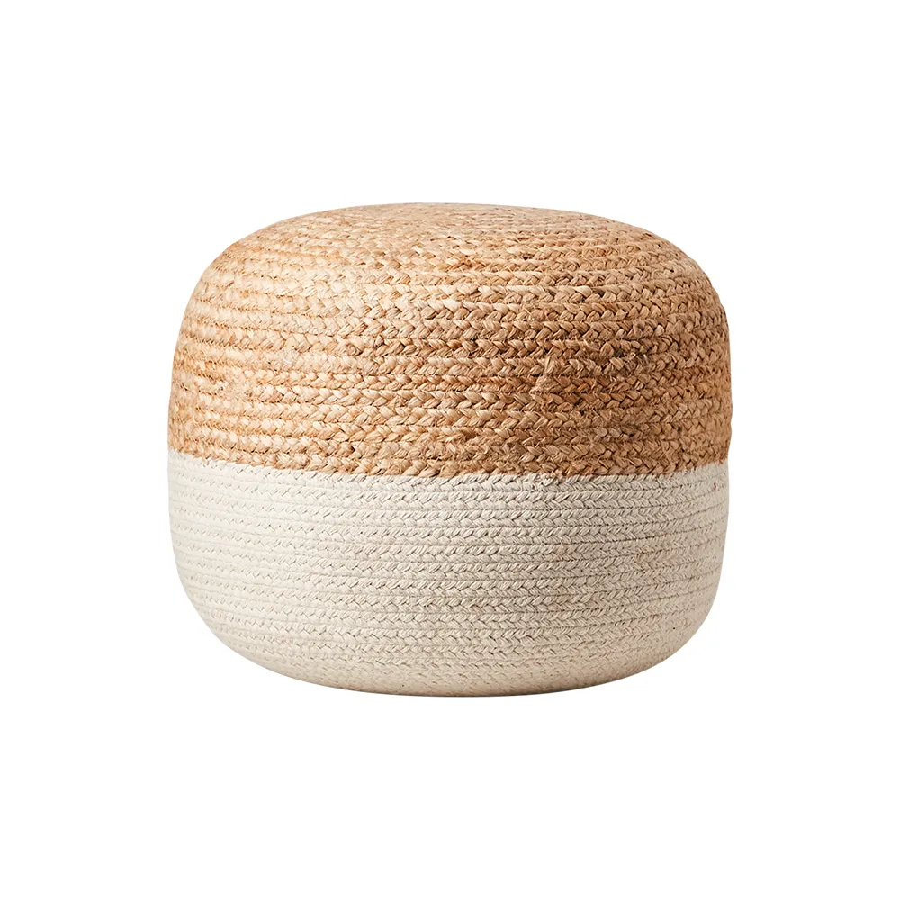 Affari of Sweden, JUNI sittpuff elfenben/natur