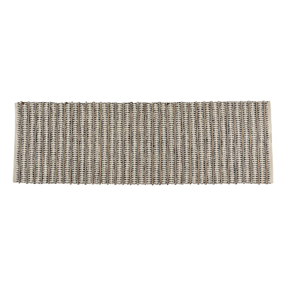 Affari of Sweden, FERNANDO matta grå/vit/natur 240x80 cm
