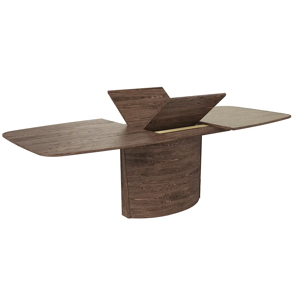 Skovby, Sm117 Bord Valnöt Naturolja 192-252X102X74Cm