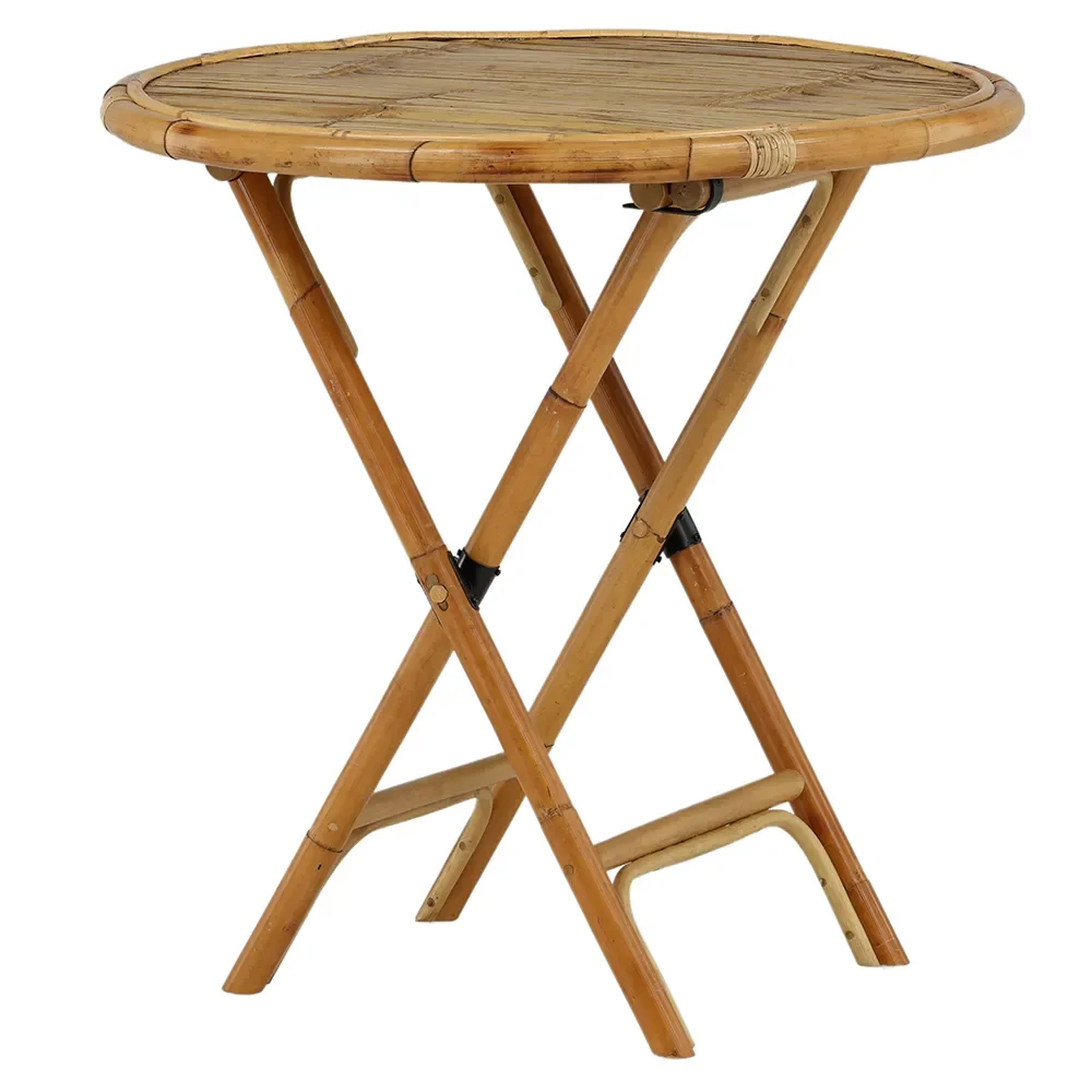 Venture Design, Cane Cafébord Ø90 cm Bambu