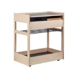 Skovby, Sm135 Serveringsvagn Ek Lack Vitolja 64X40X74Cm