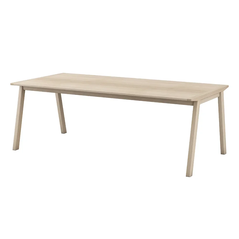 Skovby, SM141 Matbord 100x209 cm Ek massiv Vitoljad