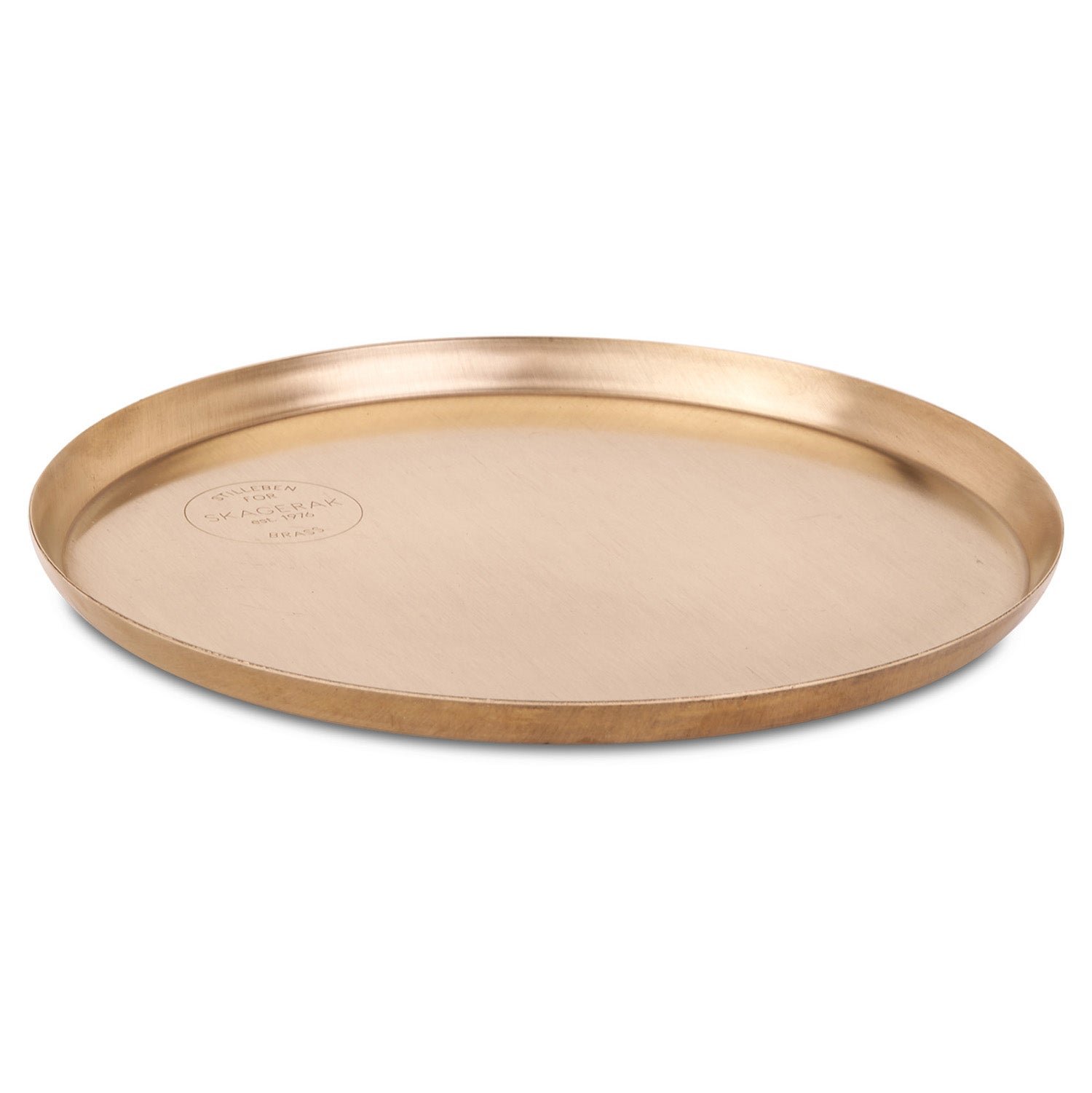 Skagerak, Edge Plate 25 cm Mässing