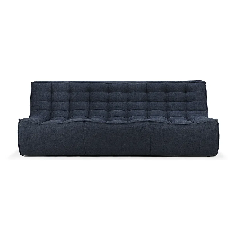 Ethnicraft, N701 3-sits soffa Graphite
