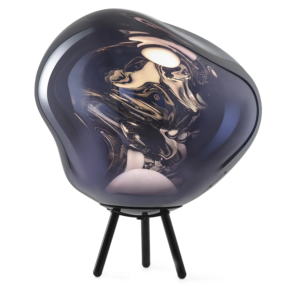 Tom Dixon, Melt Portabel Large golvlampa Smoke LED