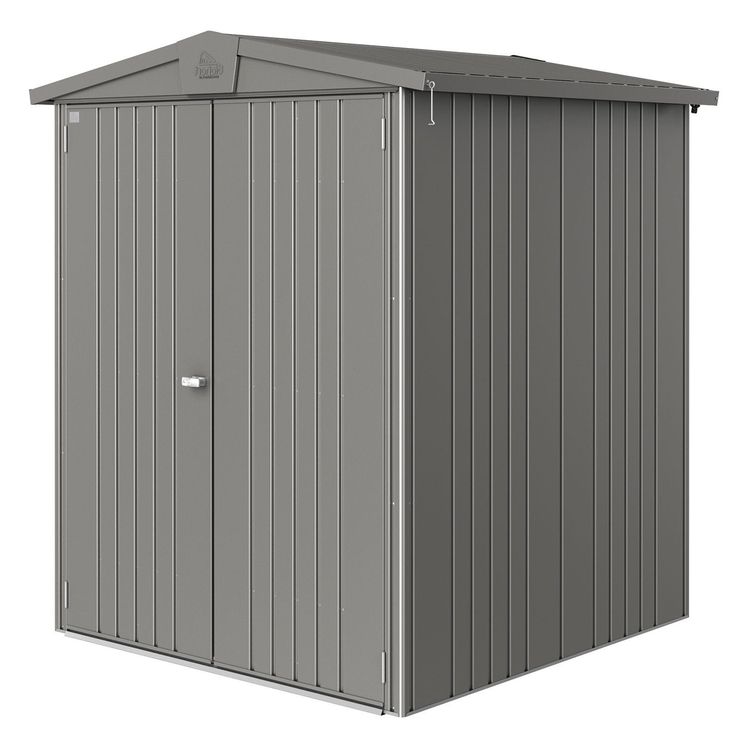 Biohort, Europa Trädgårdsskjul storlek 2 metallic kvarts-grå Biohort