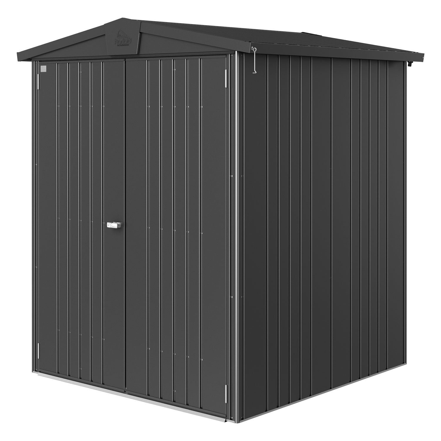 Biohort, Europa Trädgårdsskjul storlek 2 metallic mörkgrå Biohort