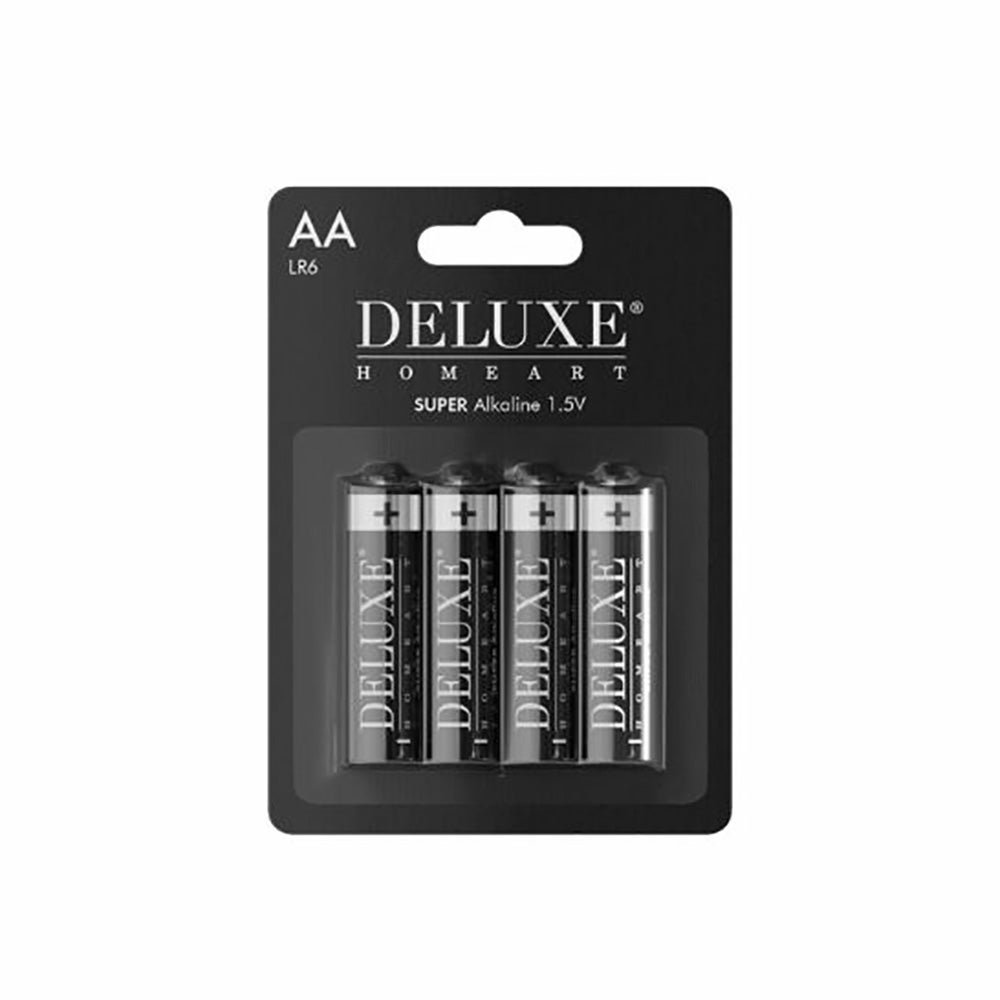 Deluxe Homeart, Deluxe Homeart batterier 1.5V 4-pack