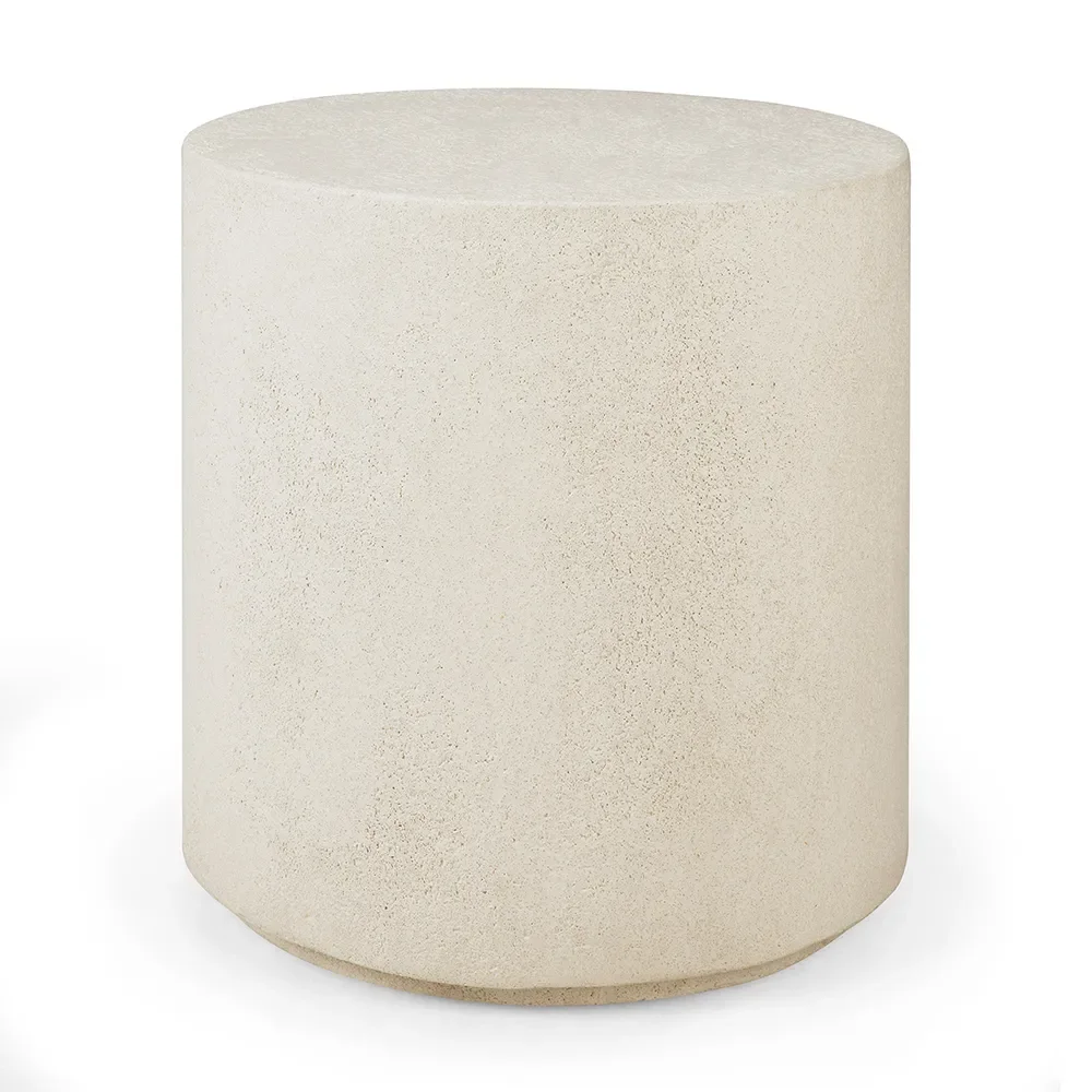 Ethnicraft, Elements Sidobord Ø40 cm