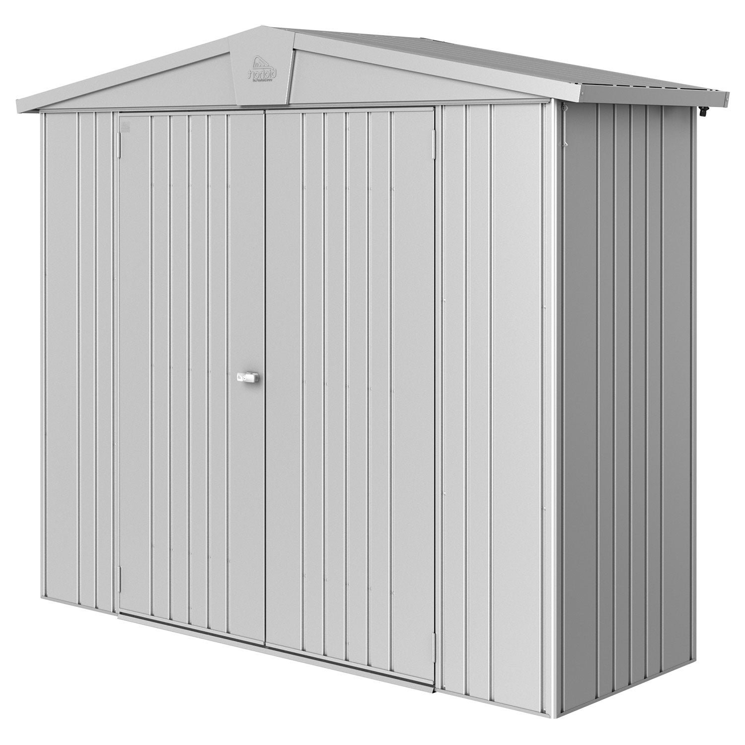 Biohort, Europa Trädgårdsskjul storlek 2a metallic silver Biohort