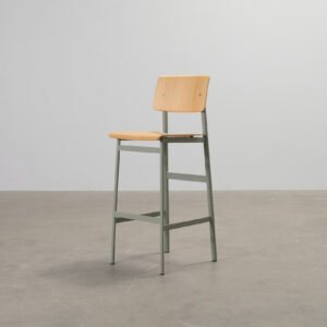 Muuto Loft barstol ek / grön