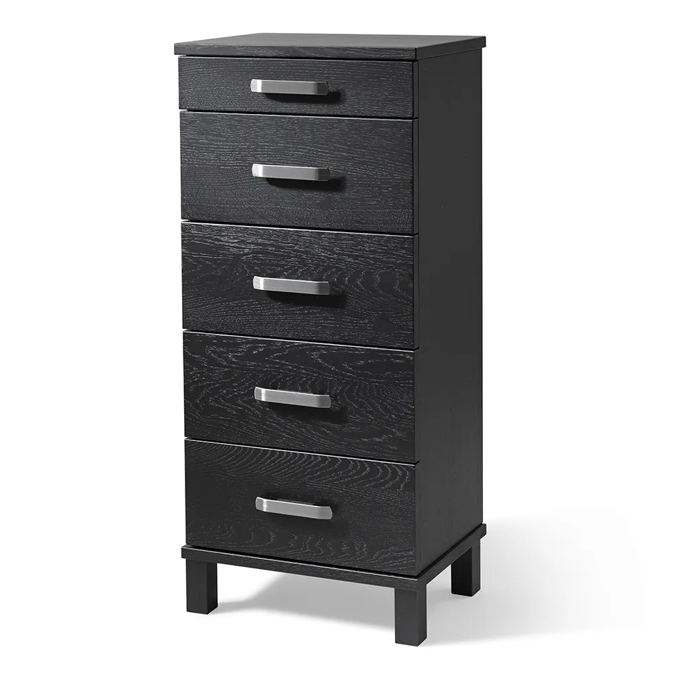 Oscarssons Möbel, Nadja Byrå H93 B40 Svartbetsad Ek