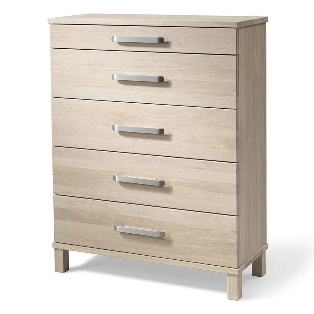 Oscarssons Möbel, Nadja Byrå H93 B70 Vitoljad Ek