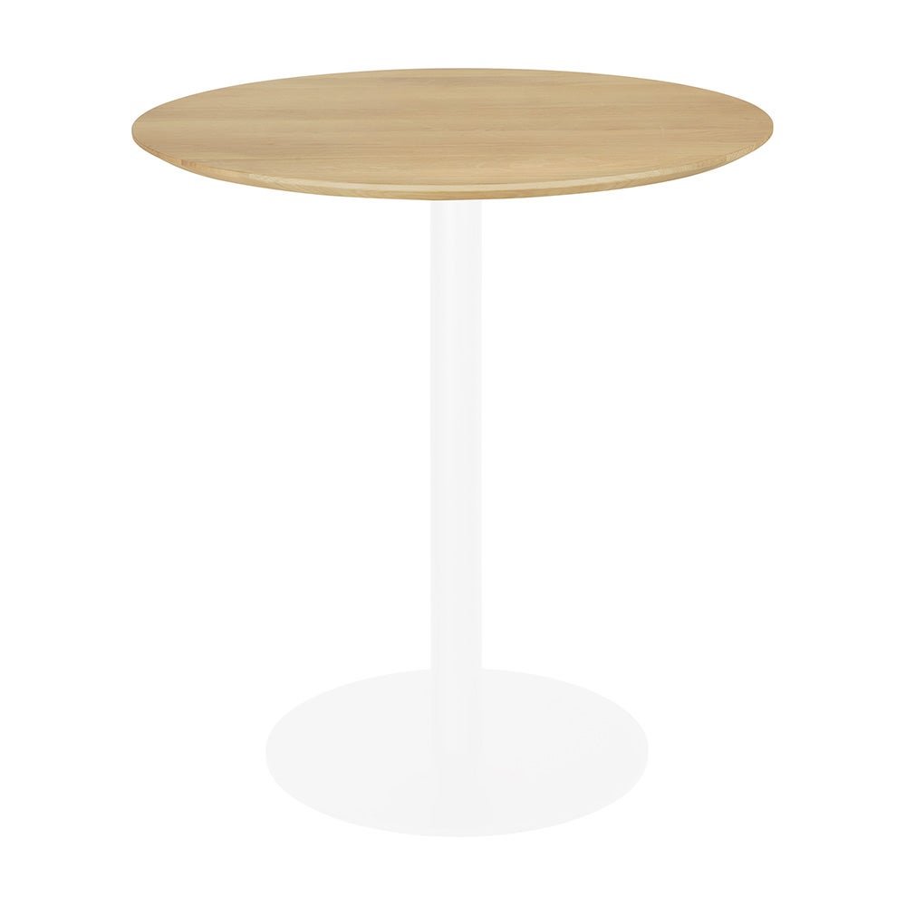 Ethnicraft, Blend Skiva till Matbord Lackad Ek Ø70cm